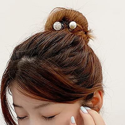 Kitsch U-Shape Bobby Pins - Brown Industrial Hair Pins for Women