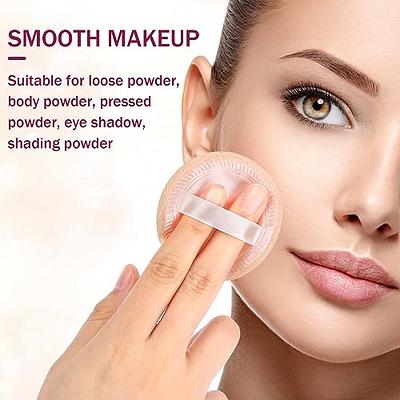 20pcs Triangle Powder Puff, Setting Powder Puff for Make Up, Face Puff Pads  for Loose Powder and Press Powder, Makeup Sponge Powder Applicator for