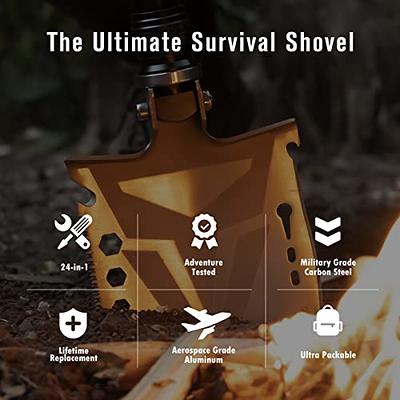 Camping Shovel Axe Outdoor Survival Shovel Set with High Carbon Steel  Camping Gear for Men Outdoor Caming Hiking Backpacking Emergency