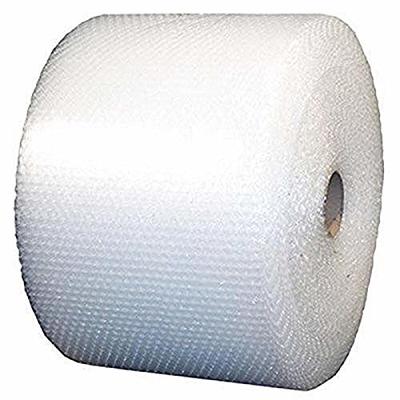 Clear Bubble Cushioning Wrap Large Bubbles 120' x 12 x 1/2 Perforated  every 12