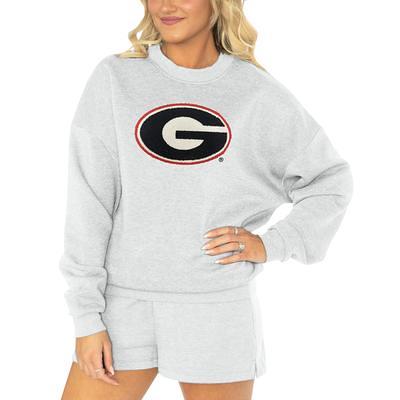 Women's Gameday Couture White Wyoming Cowboys All We've Got Premium Fleece Drop Shoulder Pullover Sweatshirt Size: Medium