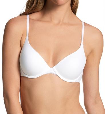 OnGossamer Women's Cabana Cotton T-Shirt Bra in White (G3194), Size 32B