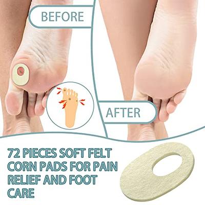 2pcs Women's 5-Toe Forefoot Pad For High Heels, Half Pads For Callus & Corn  Foot Care, Shock Absorption Cushion & Toe Support In Socks | SHEIN USA