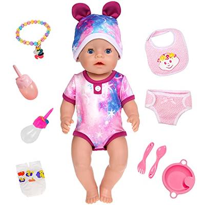 Ebuddy Baby Doll Clothes and Accessories Cute Mouse Bodysuits Doll