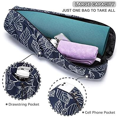  HAGUSU Yoga Mat Bag, Waterproof Yoga Bags and