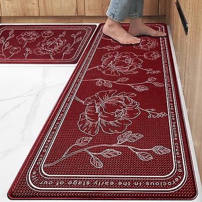 Floor Mat Non Slip Waterproof Kitchen Mat Floor Rugs Desk - Temu