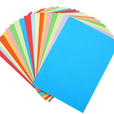100 Sheets 10 Color Color Paper A4 Printer Paper Copy Paper Stationery  Paper Multi-purpose Color Printer Paper Handmade DIY Origami 8.3
