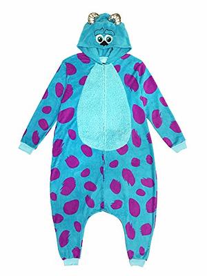 Disney Lilo & Stitch Unisex Adult Stitch Kigurumi Costume Fleece Union Suit  (S/M) 