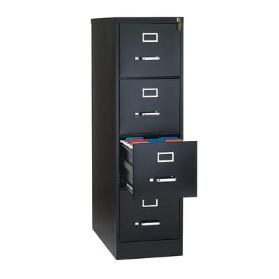 Bisley 15 D Vertical 6 Drawer Under Desk File Cabinet White - Office Depot