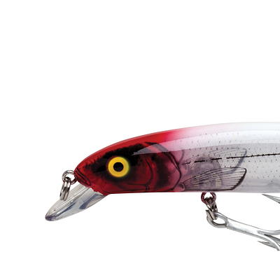 Bomber Heavy Duty Jointed Long A Crankbait 6 Silver Flash Red Head 1 oz. -  Yahoo Shopping
