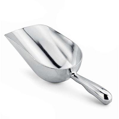 Aluminum Scoop, Groove Handle, Candy Scoop