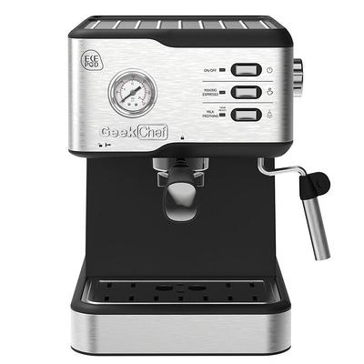 Homtone Espresso Machine 20 Bar, Stainless Steel Espresso Machine with