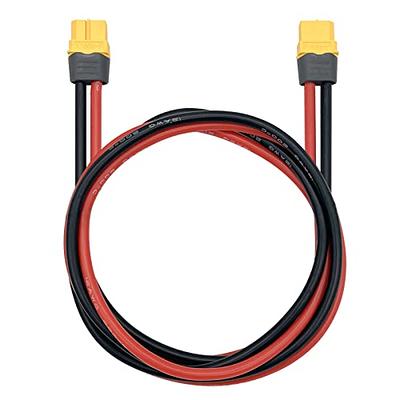 RIIEYOCA XT60I-F Plug Female to Bare Wire Connector with 12AWG