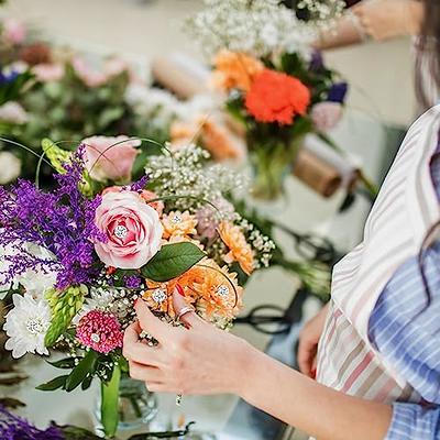 100pcs Bouquet Pins Corsages Pins 1.5 Inch Clear Floral Bouquet