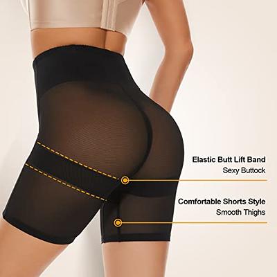SLIMBELLE Shaping Thigh Slimmer Firm Tummy Control Pants for Women High  Waist Slimming Knicker Seamless Shapewear Underwear Bum Lifter Shorts  Shaper