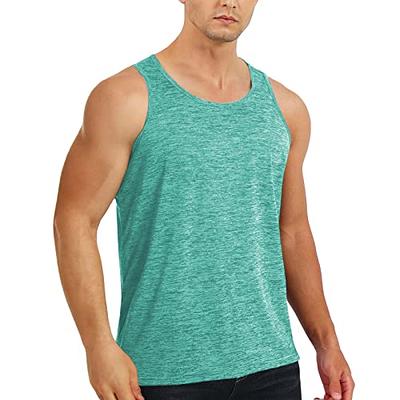 MIER Men's Quick Dry Tank Tops Sleeveless Workout Shirts