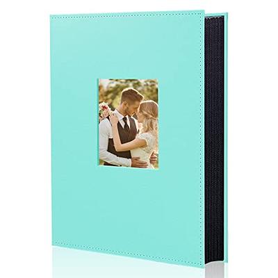 RECUTMS Photo Albums 4x6 Holds 600 Photos Black Pages Large Capacity  Leather Cover Family Baby Photo Album Books Horizontal and Vertical Photos  (Red) - Yahoo Shopping