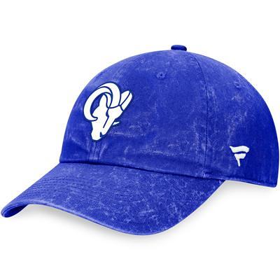 Men's '47 Royal/Natural Los Angeles Rams Head Trawler Trucker Clean Up  Snapback Hat