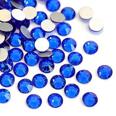 Navy Blue AB Jelly Flatback Resin Rhinestones Pack of 1000, Choose Size  2mm/3mm/4mm/5mm, Faceted Resin Rhinestones, Not-hotfix 