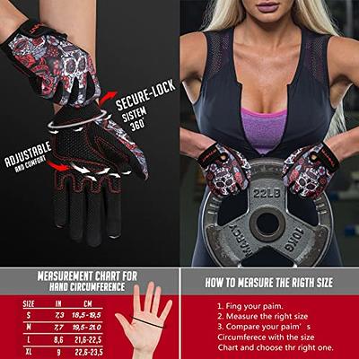 Workout Gloves for Women Men Full Finger- Weight Lifting Gloves