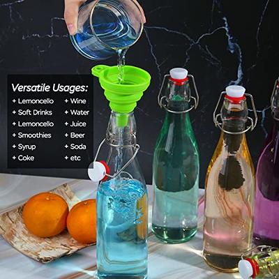 1pc Glass Water Bottles, Glass Beverage Bottles, Drinking Bottles with  Leakproof Stainless Steel Cap, Reusable Juice Bottles Beverage Drinkware
