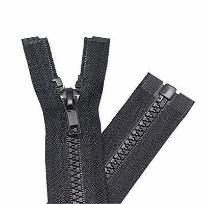 YaHoGa 2PCS #5 24 Inch Separating Jacket Zippers for Sewing Coats