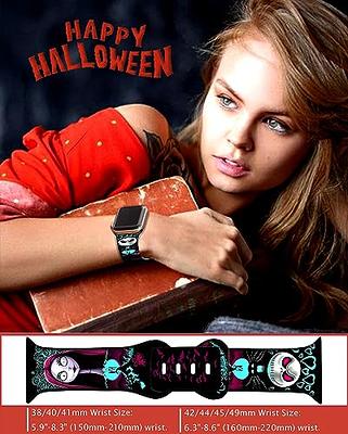  Halloween Skull Engraved Silicone Band Compatible with Apple  Watch Band 41mm/40mm/38mm for Women Men Kids Sport Halloween Cute Fashion  Strap Replacement for iWatch Series 9/8/7/6/5/4/3/2/1/SE Pink : Cell Phones  & Accessories