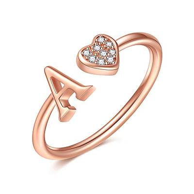 Xuvrir Sun and Moon Ring, Rings for Women, Sparkling Celestial Sun and Moon Rings for Women-Best Friend Rings& More, Gift for Women Girls