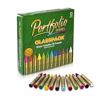  Crayola Oil Pastels Classpack, School Supplies, Water