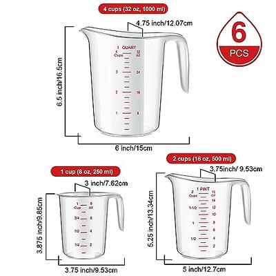 Prepware 4-cup Measuring Cup, 2 Pack