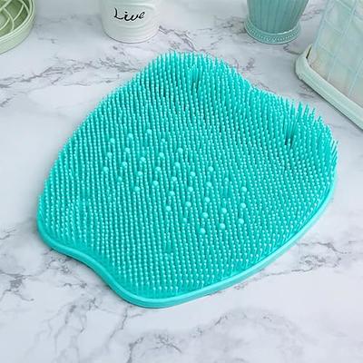 Shower Foot Scrubber Mat with Non-Slip Suction Cups, Foot