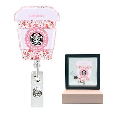 Pink Glitter Baby Feet Badge Reel, Labor & Delivery Nurse Rn Medical Holder  - Yahoo Shopping