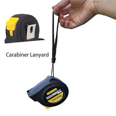 25 Ft Engineer Tape Measure Retractable Self-Locking for Body Measurements