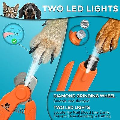 New Electric Dog Nail Clippers for Dog Nail Grinders USB Charging  Rechargeable Pet Quiet Cat Paws Grooming Nail Trimmer Tools