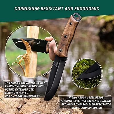 WEYLAND Tracker Knife with Leather Sheath – WEYLAND Outdoors