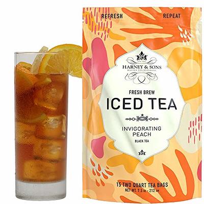 Organic Peach Iced Tea  Black Tea - Harney & Sons Fine Teas