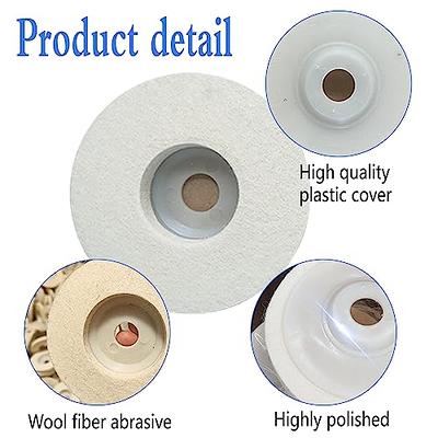 Wool Felt Polishing Wheel Disc, 4 Round Wool Buffing Wheel Disc for 100  Angle Grinder, Wood Jade Metal Surfaces Polishing Pads, Durable Drill Polishing  Wheel for Furniture Cars Buffing Waxing. (5) - Yahoo Shopping