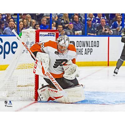 Carter Hart Philadelphia Flyers Unsigned White Jersey Making Save  Photograph - Yahoo Shopping