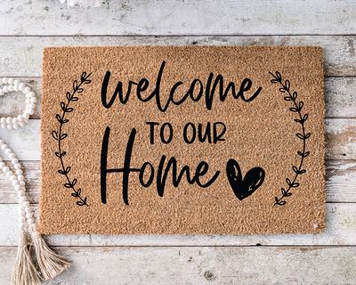 Welcome To Our Home Doormat