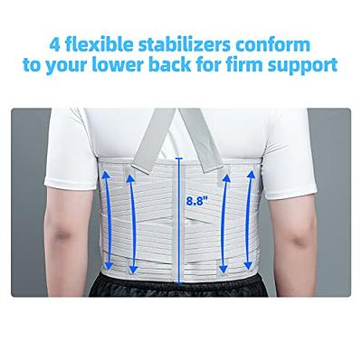 Tbest Rib Brace, Rib Compression Wrap Good Support Lightweight For Women  For Rib Support For Men