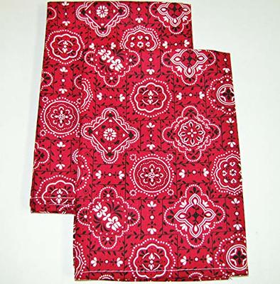 100% Cotton 6 Piece Dish Cloth Set Aspire Linens Color: Red