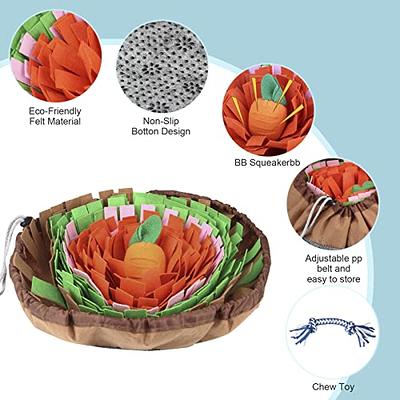 Ameami Pet Snuffle Mat for Dogs, Snuffle Mat for Medium Small Dogs, Interactive Sniff Mat for Puppies - Dog Activity Mat for Stress Relief and