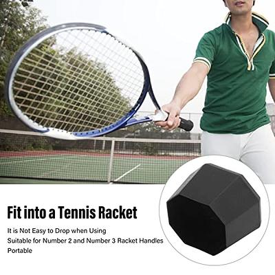 Leitee 10 Pcs Tennis Racket Silicone Racquet Grip Ring Racket Band Non Slip  Racket Rubber Ring Absorbent Overgrip in Place for Racquetball Badminton
