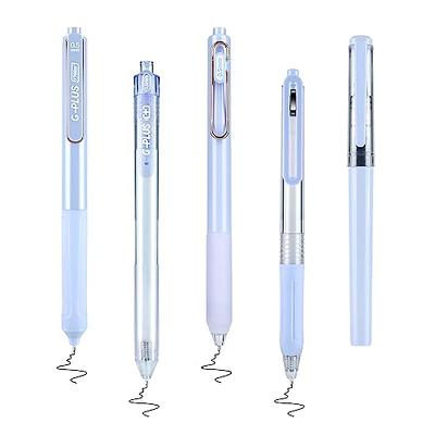 Shuttle Art Colored Retractable Gel Pens, 8 Pastel Ink Colors, Cute Pens  0.5mm Fine Point Quick Drying for Writing Drawing Journaling Note Taking