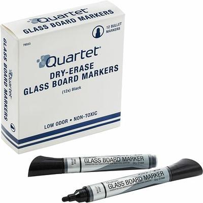 Quartet, QRT79552, Premium Dry-Erase Markers for Glass Boards, 4 / Pack