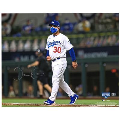 Corey Seager Los Angeles Dodgers Framed Autographed 2020 MLB World