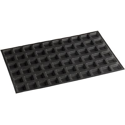 Wilton 191002412 12-Compartment Non-Stick Steel Bite-Size Brownie Pan - 2  1/2 x 2 1/2 x 1 1/2 Cavities