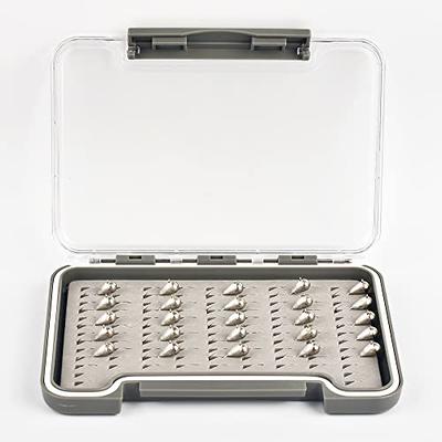 MUUNN 25Pack Unpainted Tungsten Ice Fishing Jigs Kits with Box, Tear Drop  Jigs（5.0mm） - Yahoo Shopping
