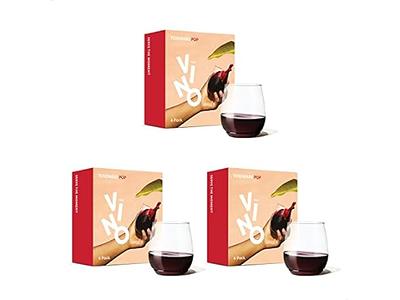 JoyJolt Cask Brandy Glasses 13.5 oz Set of 4 Glasses