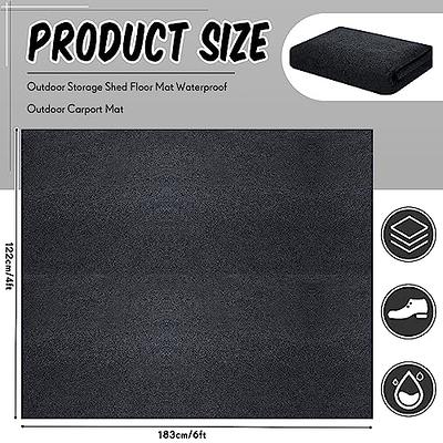 RUEIURI 0.1 Inch Ultra Thin Kitchen Sink Floor Mat, Waterproof Indoor Door  Mat Kitchen Rugs Laundry Room Decor with Non Slip Rubber Backing Washable